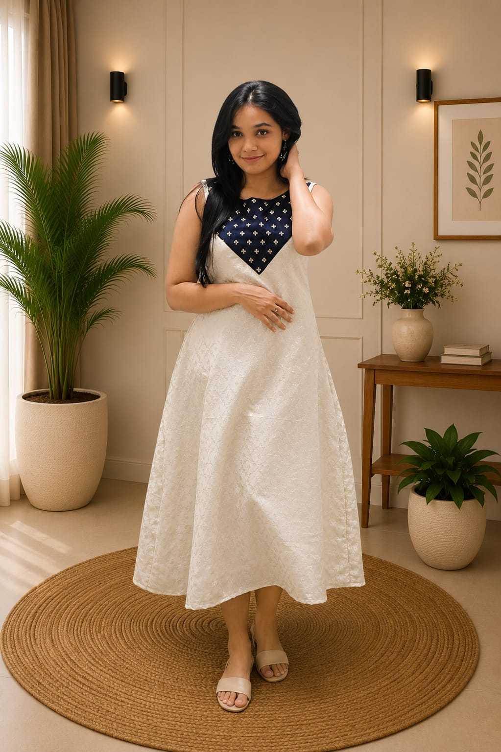 Ivory Grace A-Line Dress